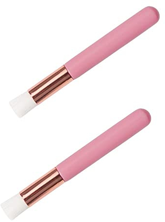 Pennello Shampoo Ciglia, 2Pcs Pennello Pulizia Profonda di Pori, Spazzola Pori Naso Profonda, Spazzola Punti Neri, Ciglia Pennelli Detergenti, Strumento per la Pulizia Del Viso