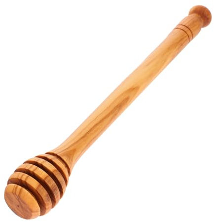 NAMOARLY Holzlöffel Für Honig Honiglöffelstab Aus Holz Honigrührstab Für Küche Honiglöffel Für Marmeladenrührstab Tragbar
