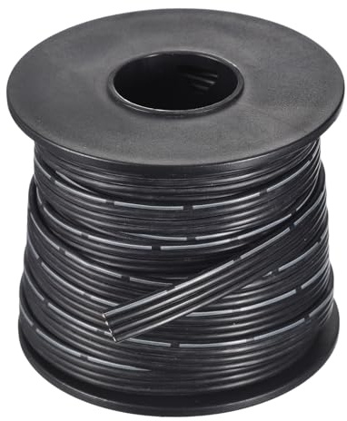 QUARKZMAN 24AWG 4 stift silikonband, platt kabel med 24 mätare, flexibel koppartråd, svart, 10 M/32,8 Ft, för modellflygplan, modellbil, elektrisk apparat
