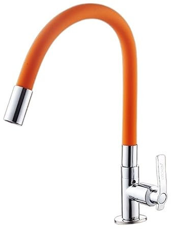 Flexible Richtungsdrehung Küchenarmatur Arbeitsplatteninstallation Kaltwasserhahn Farbe Einhand-Einloch-Wasserhahn(Type B3)