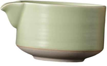 MagiDeal Bol à thé en céramique Matcha, accessoires de matcha avec cadeau de bec, cérémonie de thé traditionnelle en porcelaine de thé en porcelaine pour, Vert