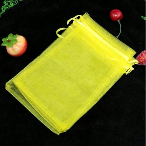 Organzabeutel, Kleine Kordelzugtasche, 50 stücke 5x7/7x9cm Kordelzug Organza Beutel Verpackung Tuch Stoff Beutel for Bijouterie Candy Hochzeit