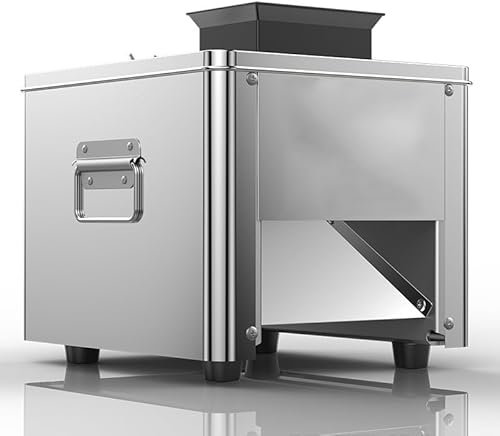 Affettatrice Elettrica Per Carne, Affettatrice Automatica Da 850 W, Lama E Corpo In Acciaio Inossidabile, Affettatrice Silenziosa Per Salumi Commerciali E Domestici Per Carne Disossata E Verdure