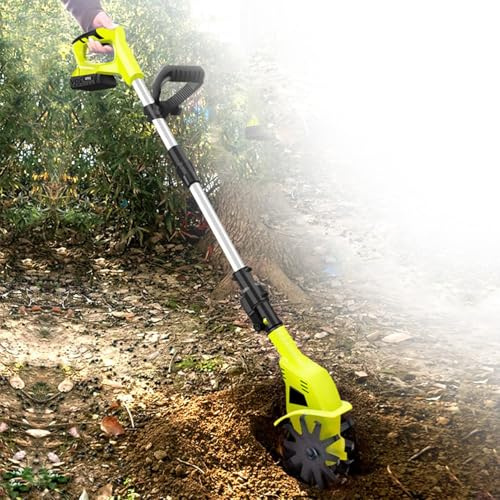 ZHJOPP Motoculteur électrique, Petit ménage, Motoculteur à Main, Motoculteur électrique, Motoculteur Rotatif, adapté à la Culture du Sol de pelouse de Jardin