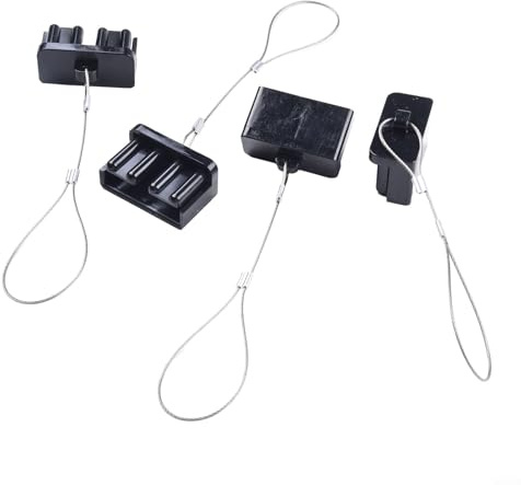 Lot de 4 housses anti-poussière pour connecteurs Anderson Batterie Caravane Applications 50A/120A/175A (175A-Noir)