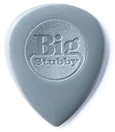 JIM DUNLOP Plektrum Nylon Big Stubby 2,00mm 24 Stück