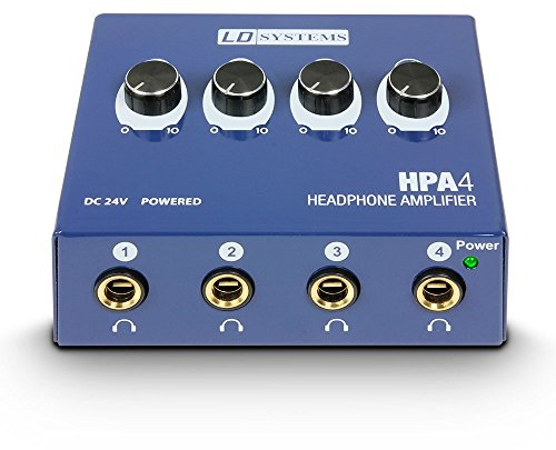 LD Systems HPA 4 4 Channels Headphone Amplifier