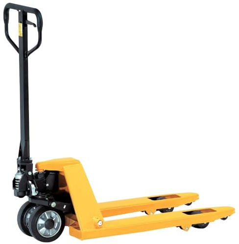 Fetra Gabelhubwagen 2500 kg, Vollgummi, kurze Ausführung, Gabellänge 800mm
