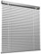 Victoria M. Aluminium Jalousie, 120 x 220 cm, Silber, Jalousie ohne Bohren, inkl. Klemmclips