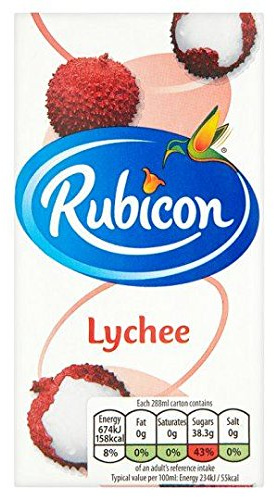 Rubicon - Jus de litchi - lot de 2 briques de 288 ml