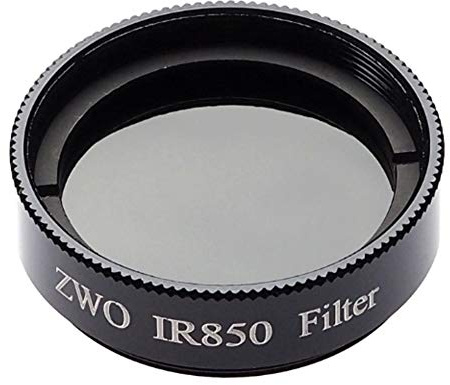ZW Optical 852-nm IR-Pass-Filter 1,25 für Infrarot Astrofotografie, ASI850IRpass