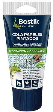 BOSTIK COLA PAPELES PINTADOS Blanco - Tubo 100 g