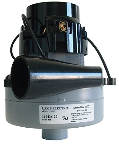 Motor tangencial con invitación de aspiración 119436-29 Lamb Ametek para mopa