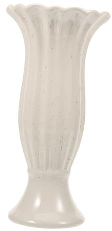 GOOHOCHY Keramikvase Für Grabstein Friedhofsblumentopf Gedenkvasen Mit Stabilen Blumenhaltern Friedhofsblumenvase Aus Keramik Für Gräber Keramikpflanzgefäß Für Gedenkblumenarrangements