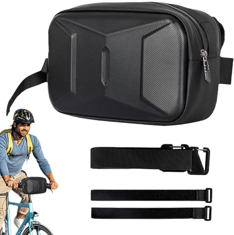 DASHIELL Handle Bar Bag | Handy Front Bags Handlebar Storage Pouch,Road Basket, Waterproof Cycling Accessories, 3L Large Capacity for Mountain Road Bikes, Commuters, Stunt Scooters
