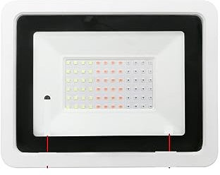 MEIVIYA Faretto LED da esterno Proiettore A LED RGB 50W 100W RGB Luce Di Inondazione Lampada Da Parete For Esterni Riflettore IP68 Illuminazione Da Giardino Impermeabile(With REMOTE,50W)