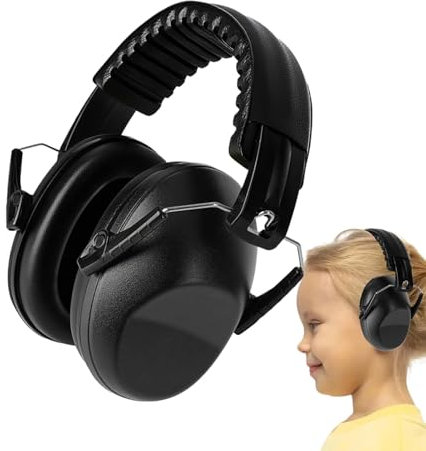Générique Kids Ear Protection, Casque Anti-bruit Enfant, Gehörschutz Für Kinder, Confort Optimal, Serre-tête Réglable, Écouteurs Pliables, Protection Auditive Pour Concentration Et Déplacements