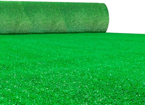 Herbe synthétique 7 mm Gazon H150 cm Tapis de pelouse synthétique extérieur terrasse jardin 150 x 1000 cm