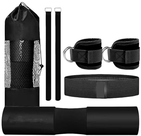 Polster Für Langhantel Hüftschub - Gym Hip Thrust Pad - Fitness Banden Oberschenkelgurte Krafttraining Ausrüstung für Kniebeugen Beincurls Bankdrücken Workout