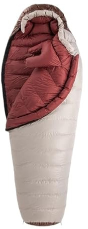 Schlafsack Schlafsack Ultraleichter Daunenschlafsack Wasserdichter Winterschlafsack Tragbarer Campingschlafsack(Red 350G)