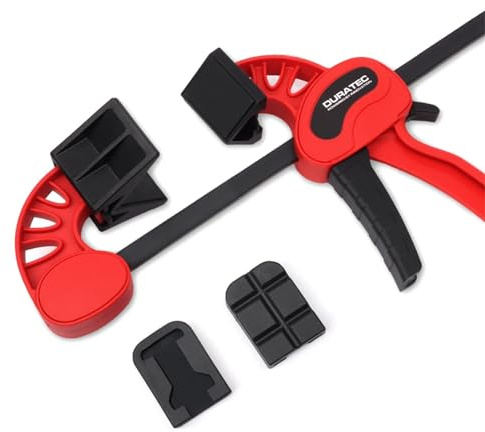 2-in-1 Quick Clamp with Right Angle Jig 6/12 Heavy-Duty F-Clamp Adjustable 90° Corner Clamps 1Pcs(12 inch)
