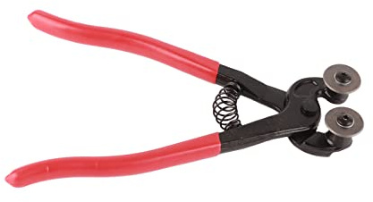 SEAFRONT 200mm Glass Tile Nipper, Heavy Duty Mosaic Cutter Plier for Cutting Ceramic, Steel Body, Comfortable Grip, Ideal for Crafting, DIY Projects