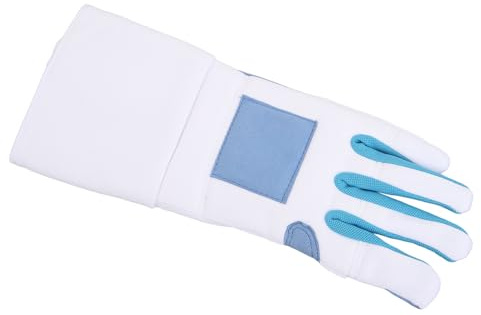 Gepolsterte Fechthandschuhe für die Linke Hand, rutschfest, Langlebig für das Sabre-Foil-Degen-Training – 1 Einheit (L)