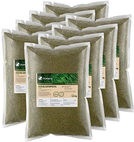 Makana tångmjöl PUR för hästar, 8 x 1,5 kg påsar