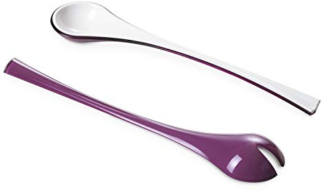 Omada Design Couverts à salade, vaisselle modernes, avec effet dégradé sur l'extérieur, Ligne Trendy, Alto