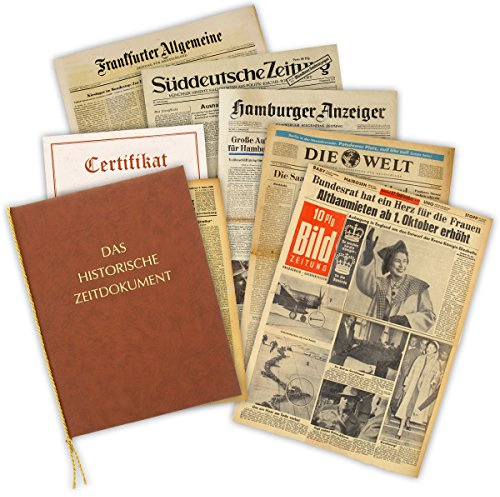 Zeitung vom Tag der Geburt 1935 - historische Zeitung inkl. Mappe & Zertifikat als Geschenkidee