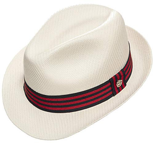 Kastori Strohhut Beach Havanna Bogart Herren Damen Edel & Elegant »Brios« Gr.M