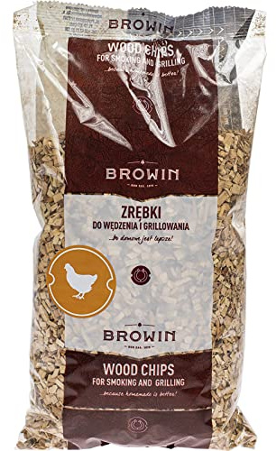 Browin 780607 Räucherspäne für Geflügel 70% Apfel, 30% Birne, 450 g, KL 08