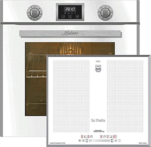 Kaiser Küchengeräte Backofen-Set EH 6326 W+KCT 67 FIW, Einbau Elektro Backofen, Autark, 79L, 10 Funktionen+Induktionskochfeld 60 cm, Einbau Herd, Autark, Funktionsdisplay