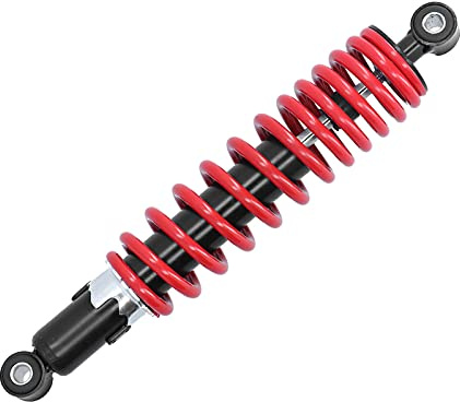 12,6 Zoll/320mm Hinterer Stoßdämpfer, Aufhängungsdämpfer, Mono Stoßdämpfer, 5 Stufen, Einstellbarer Ersatz für ATV, Motorrad, Geländewagen, Moped