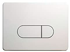 Belvit Berlin Betätigungsplatte für 2-Mengen-Spülung weiß