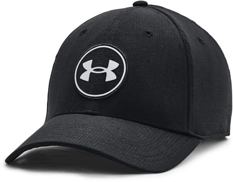 Under Armour Men's UA Vented Golf37 Hat Black (as1, Alpha, l, x_l)