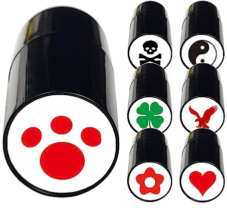 Shuangliao Personalisierter Golfballstempel, Golfball Markierer Wasserfester, Lustige Golfball Stempelschablone, Schnell Trocknender Golfball Stempel Schnelle Identifizierung Von Ball Golf Zubehör