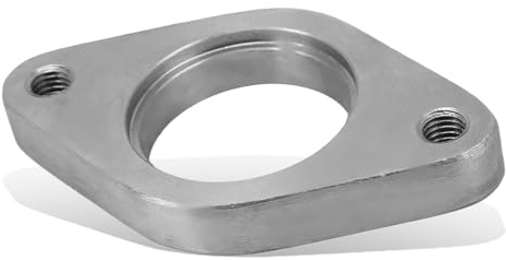 Brida De Escape Kit De Conexión De Brida De Escape De 38 Mm Brida De Válvula De Descarga Externa De 2 Pernos Brida De Colector De Escape Universal Para Automóviles