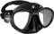 CRESSI Metis Action Cam Mask Black/Black - Maschera Subacquea Unisex di Volume Ridotto con Supporto Action Cam, Nero/Nero, Taglia Unica