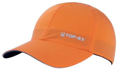 TOPEX XL/XXL vattentät baseballkeps för män, löpmössa för kvinnor, sommarkeps solhatt, basebollkeps sport golf tennis keps löparkeps UV-skydd, tx94580_orange, L/XL