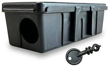 verdevita Porta Esche topicida Contro Topi e ratti - trappole Porta escha per roditori - Porta Esche Professionali Contro Topi e ratti - idonee haccp