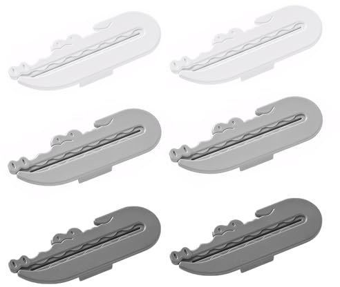 6 PCS Tubenaufroller Für Alle Tube Tubenausdrücker Für Alle Tube Zahnpasta Presse Tubenquetsche Zahnpastapresse Zahnpastatuben Ausdrücker Zahnpasta Quetscher