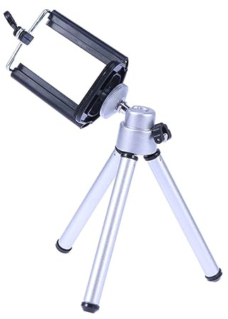 VILLCASE Soporte para Cámara y Teléfono Ajustable Secciones Clip para Móviles para Fotos Grupo