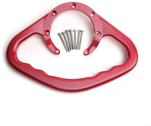 Snowchecking Mango de Aluminio para Tanque de Motocicleta, Barra de Apoyo para Honda CBR600RR CBR954RR RC51 CBR250RR (Rojo)