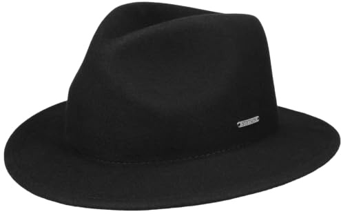 Stetson Dacoma Traveller Sombrero Fieltro de Lana Unicolor Hombre Otono Invierno