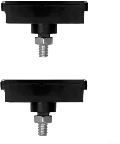 Imanes de interruptor de límite de repuesto para abridores de puertas correderas, diseño compuesto de nailon robusto para un cierre seguro (2 unidades)