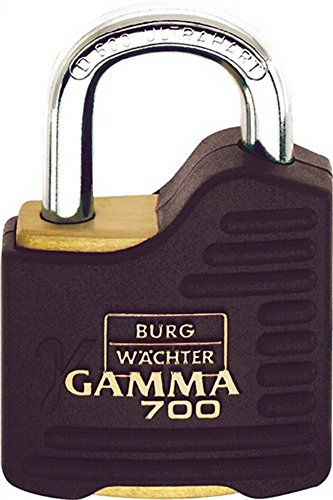 3 x Burg Wächter Vorhangschloss 700 Gamma verschiedenschließend
