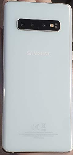 Samsung Galaxy S10 Smartphone, Display 6.1 Dynamic AMOLED, 128 GB Espandibili, RAM 8 GB, Batteria 3400 mAh, 4G, Dual SIM, Android 9 Pie, Bianco (Prism White)