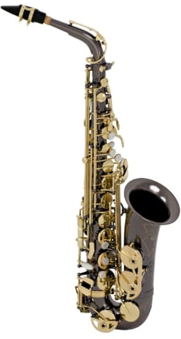 Selmer AS411 Intermediate Alto Saxophone - Black Nickel Finish