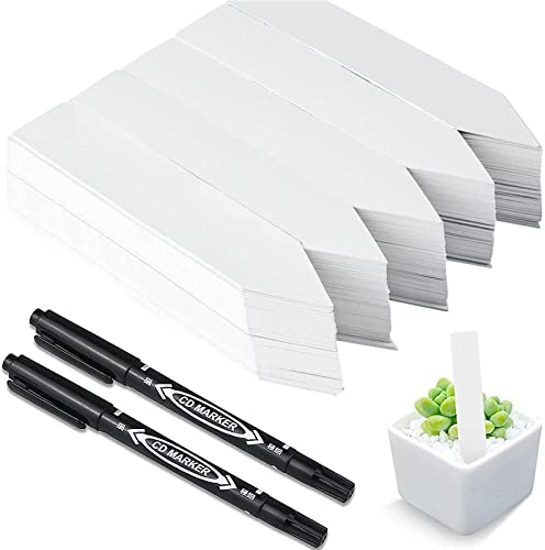 Lot de 500 étiquettes pour plantes d'extérieur résistantes aux intempéries - Étiquettes pour plantes - Étiquettes pour plantes - Étiquettes pour plantes - Étiquettes pour herbes et légumes